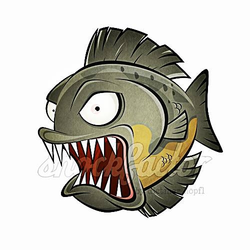 Piranha Cartoon
