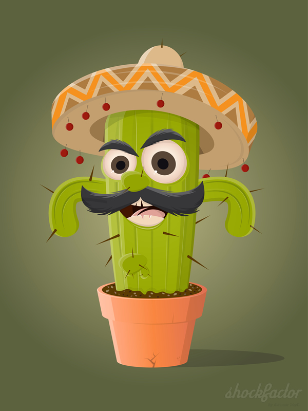 Kaktus Clipart Cartoon