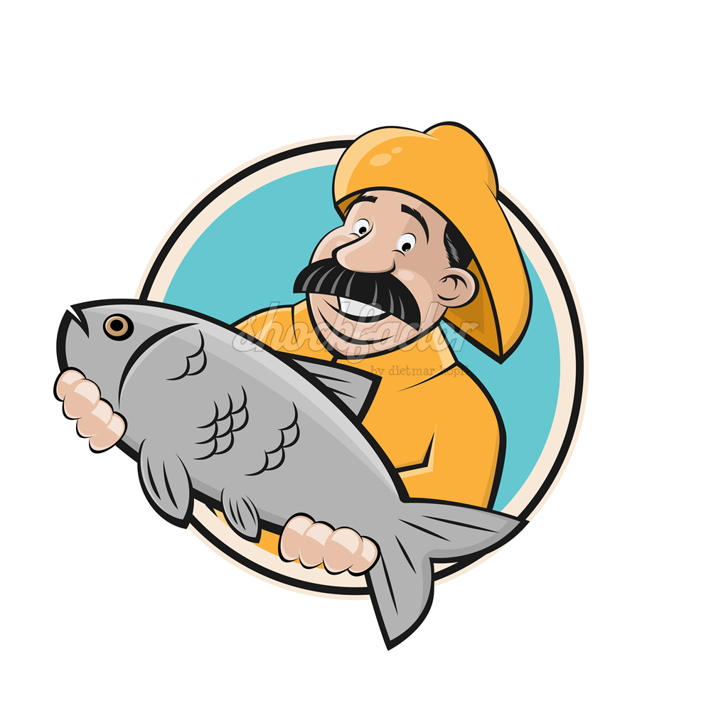 Fischer Fisch Frisch Logo Clip-Art